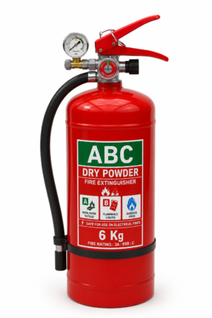 6 Kg ABC Fire Extinguisher